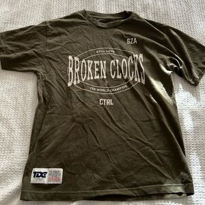 SZA TDE concert shirt